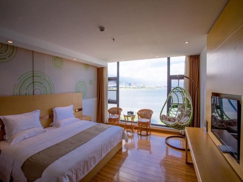Greentree Inn Yunnan Dali Puhai Binhai Road Business Hotel Экстерьер фото